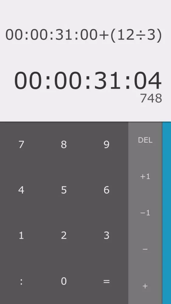 The Timecode Calculator Screenshots