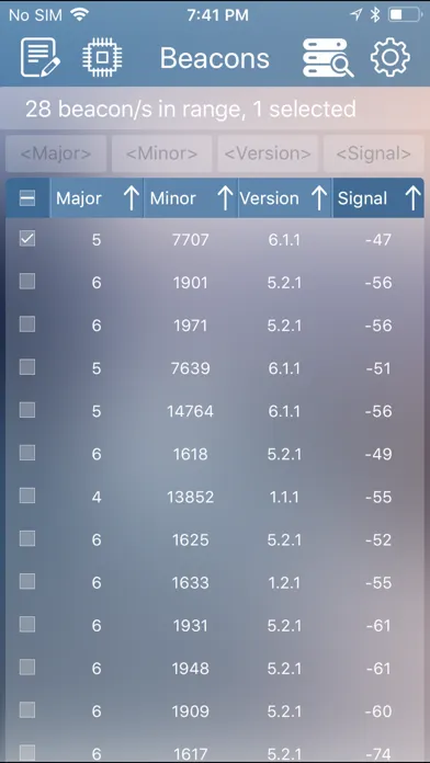 Tangkapan layar PinmicroDeviceManager