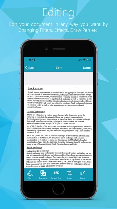 Scandex - PDF, OCR, Translate應用截圖