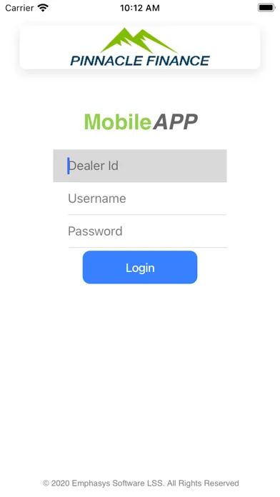 ภาพหน้าจอของ Pinnacle Finance Mobile App