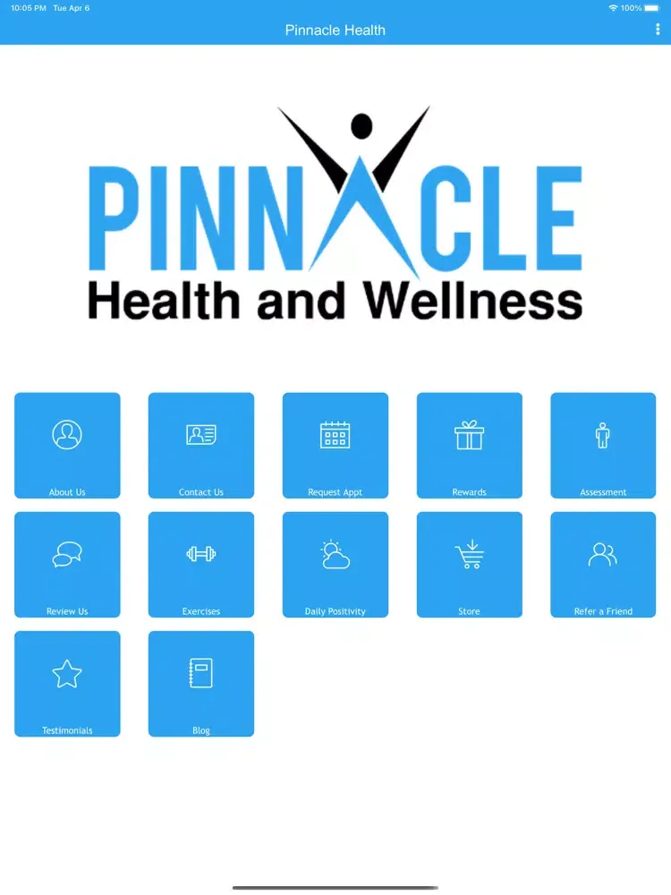 Pinnacle Health App iPad  سکرین شاٹس