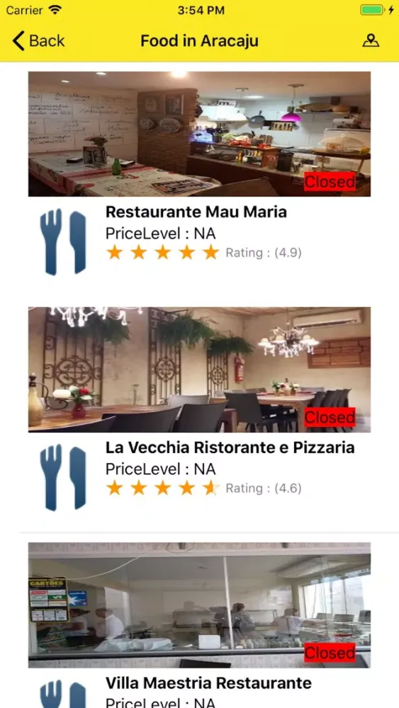 Capturas de tela do Travel Guide Brazil