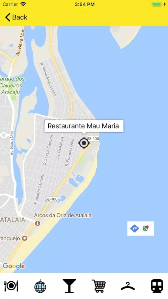 Capturas de tela do Travel Guide Brazil