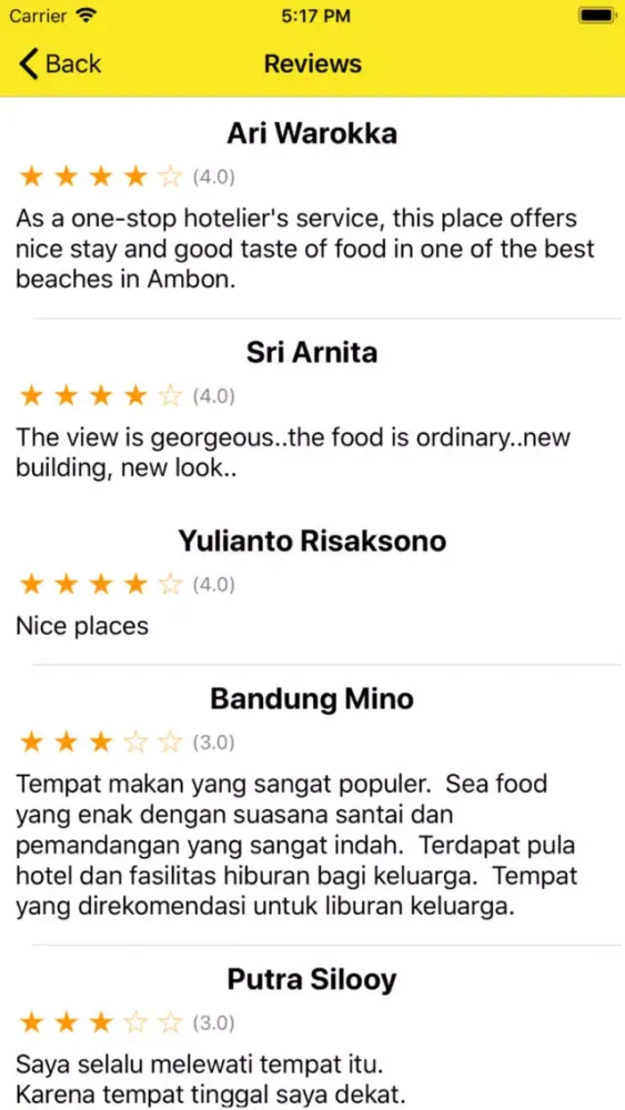 Ảnh chụp màn hình của Travel Guide Indonesia