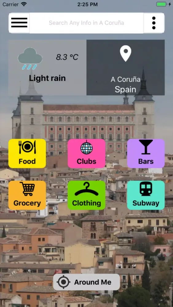 Tangkapan layar Travel Guide Spain