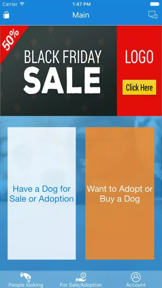 Capturas de pantalla de Adopt Buy Dogs Shop