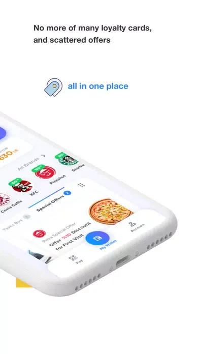 Tangkapan layar Pinoffer Nearby Offers &Wallet