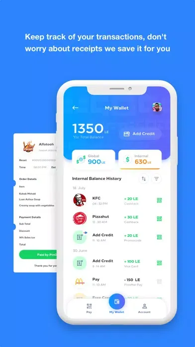 Tangkapan layar Pinoffer Nearby Offers &Wallet