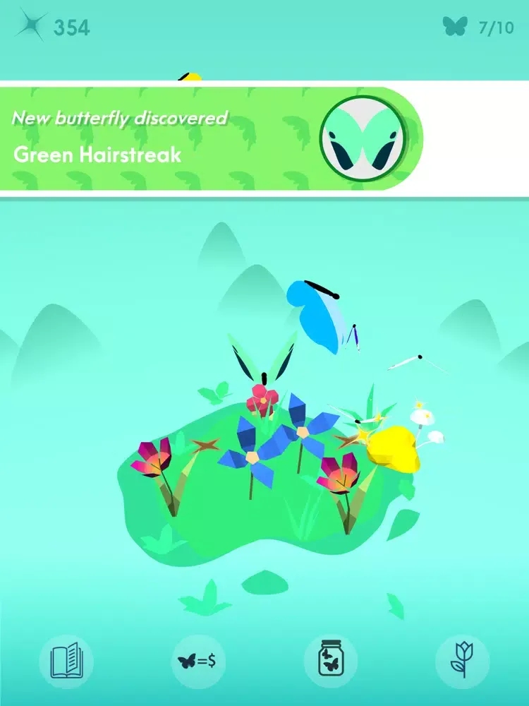 Captures d'écran de Butterfly Garden Clicker iPad 
