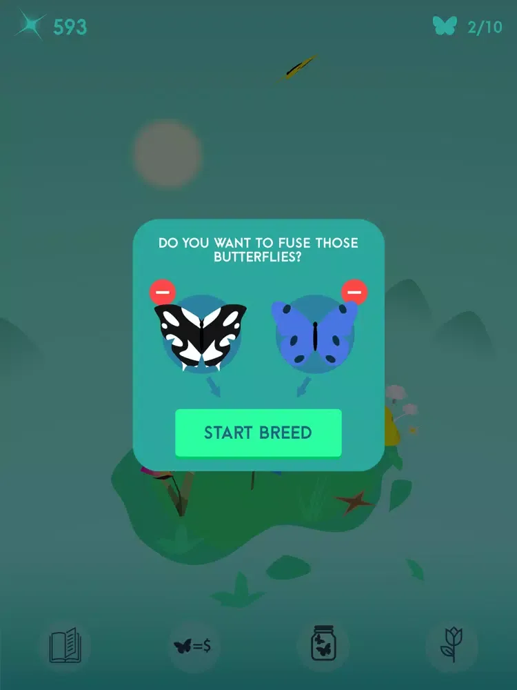 Captures d'écran de Butterfly Garden Clicker iPad 