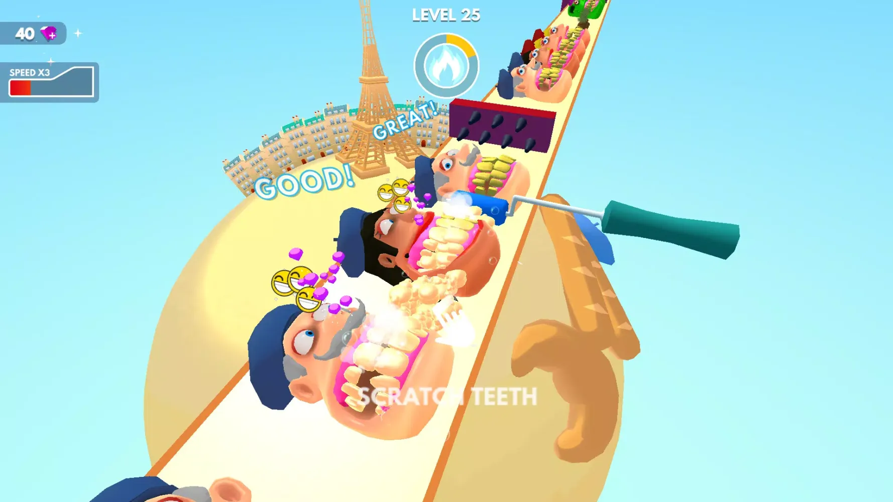 Teeth Runner! Screenshots
