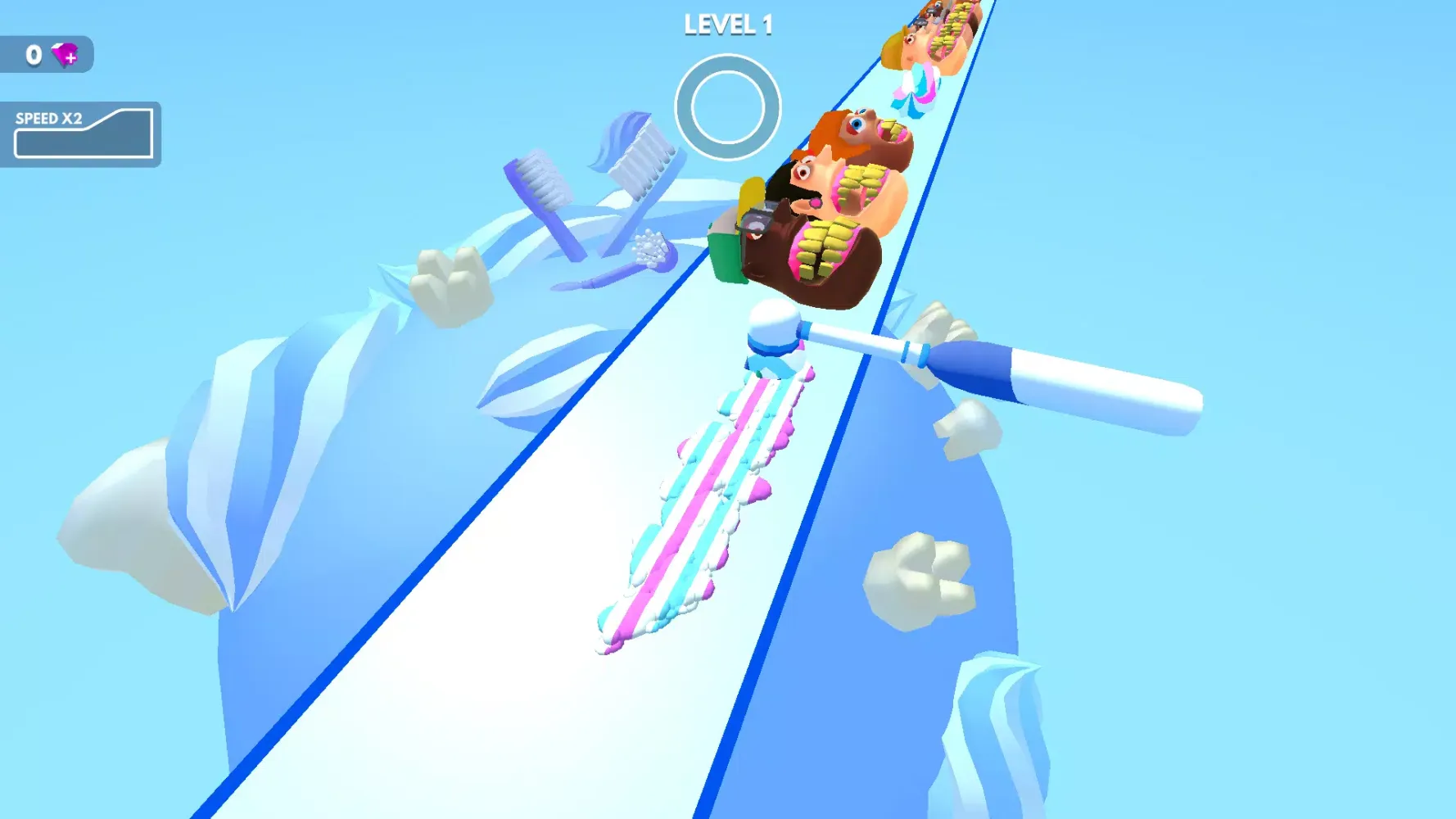 Teeth Runner! Screenshots