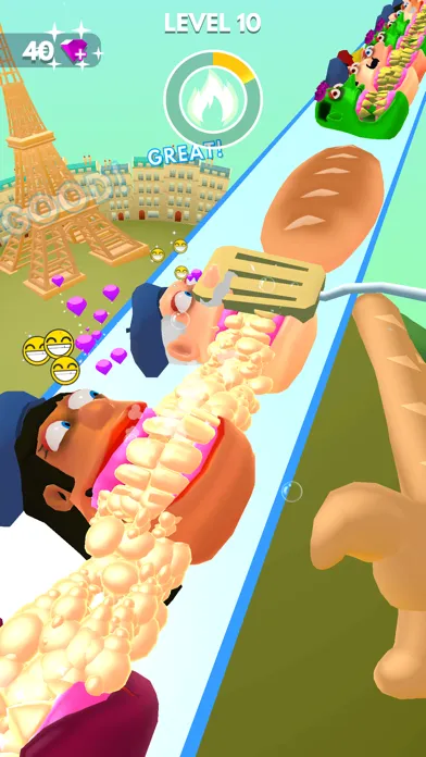Teeth Runner! سکرین شاٹس