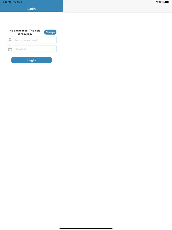 Tangkapan skrin Help Alert Mobile iPad 
