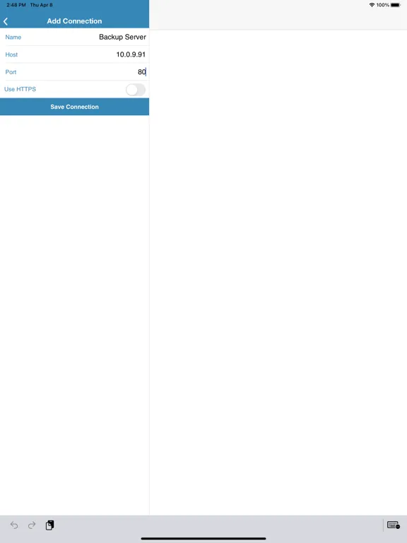 Tangkapan skrin Help Alert Mobile iPad 