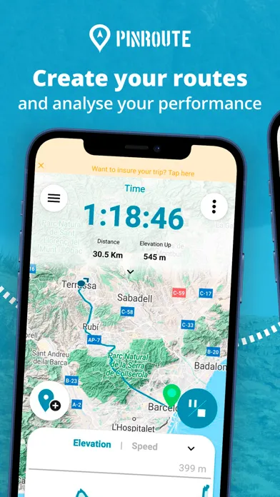 PinRoute - Trail Tracker سکرین شاٹس
