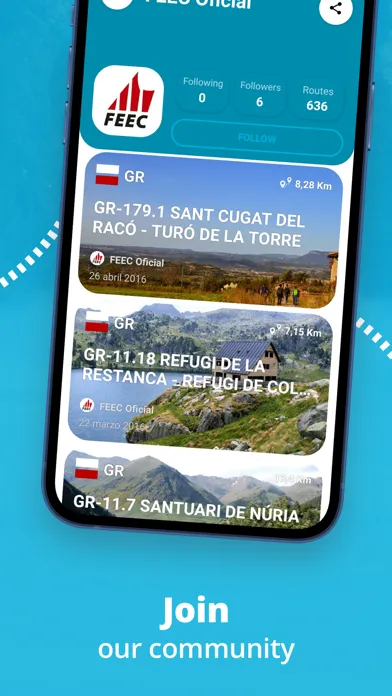 PinRoute - Trail Tracker سکرین شاٹس