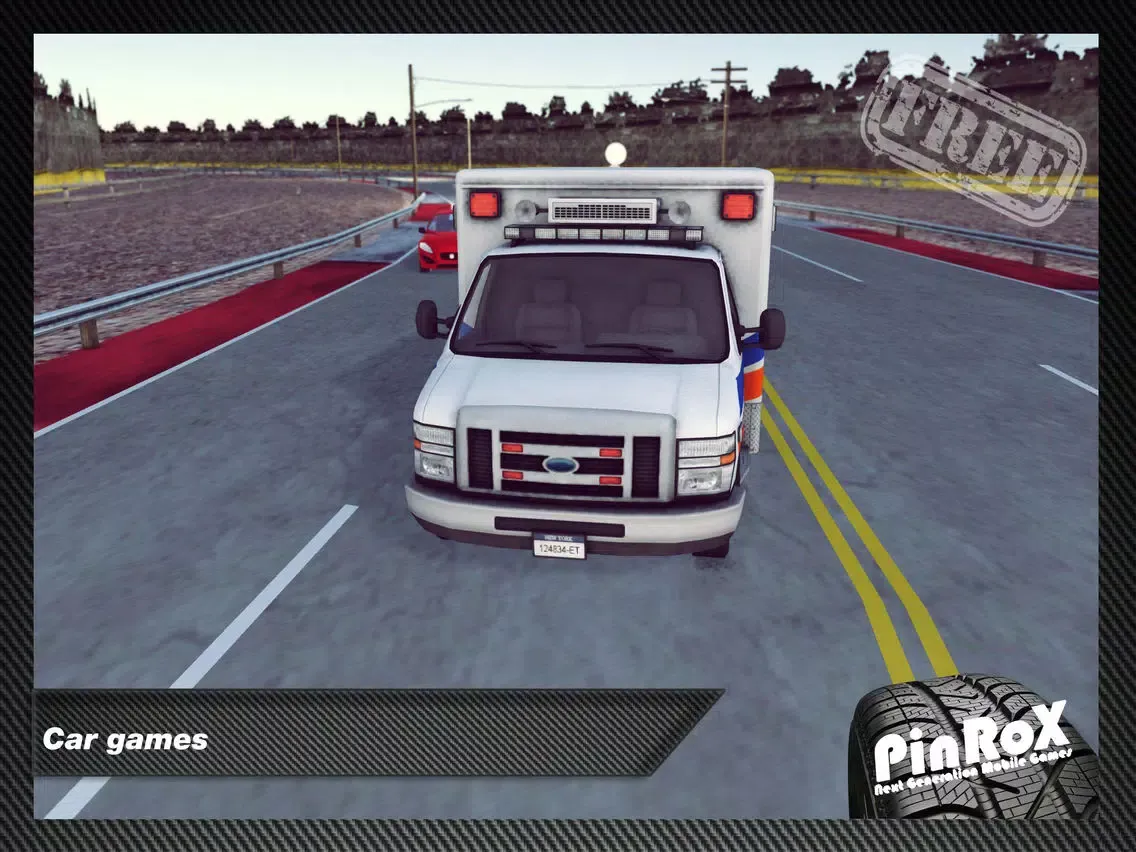 Ambulance Racing Game-Play And Save Lives iPad 应用截图