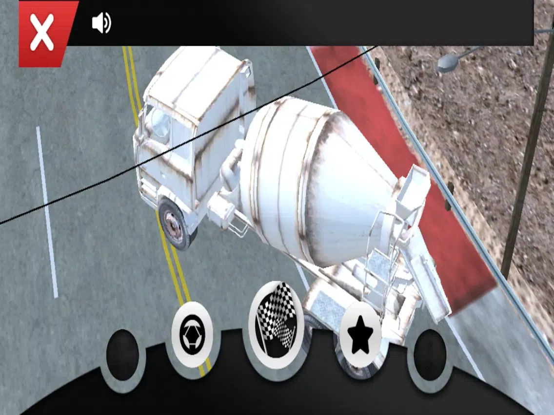 Capturas de pantalla de Truck Racing Game - Crazy Speedway Race iPad 