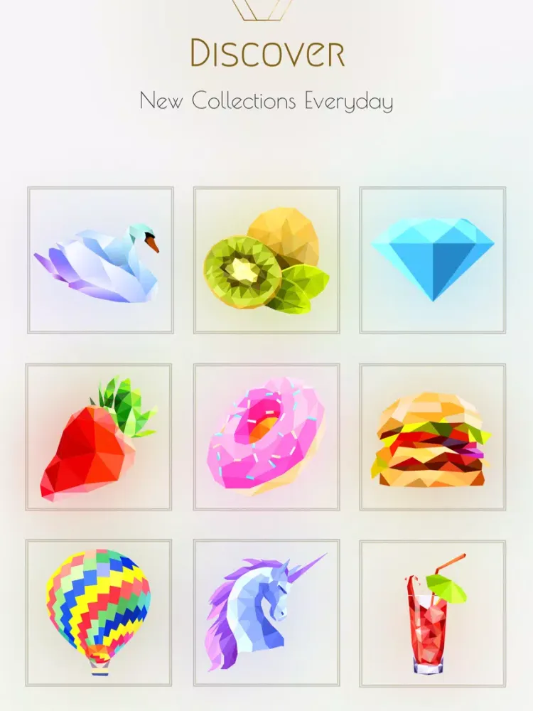 Poly Jigsaw - Art Puzzle Games iPad 应用截图