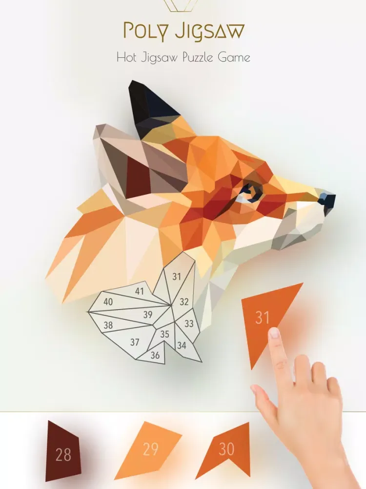 Poly Jigsaw - Art Puzzle Games iPad 应用截图