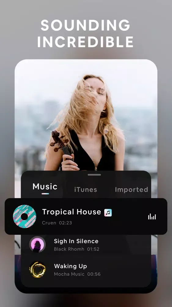 Скриншоты Vidoo - Video Editor & Music +