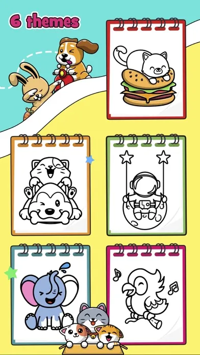 Ảnh chụp màn hình của Coloring pages collection