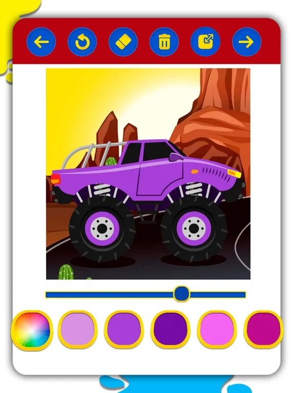 Tangkapan layar Cars Coloring Pages Collection iPad 