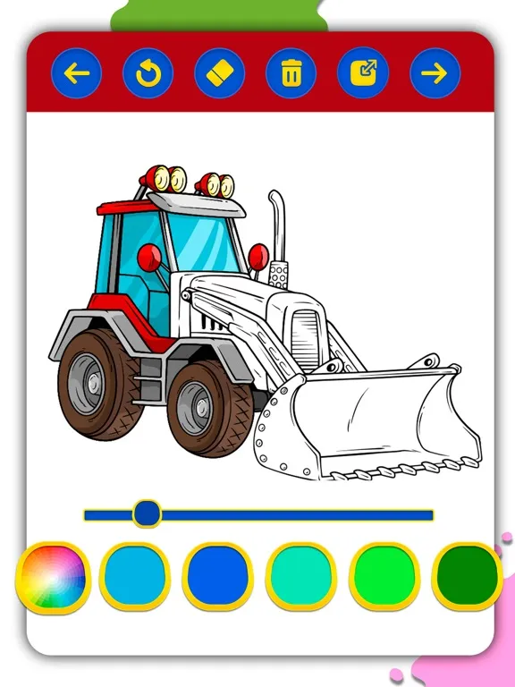 Tangkapan layar Cars Coloring Pages Collection iPad 