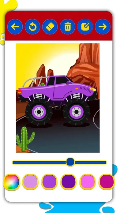 Tangkapan layar Cars Coloring Pages Collection