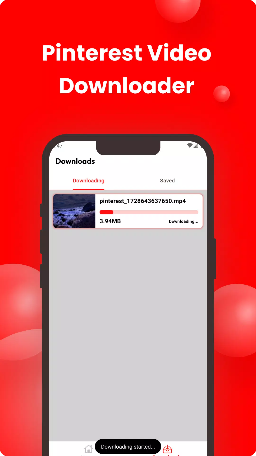 Video Downloader for Pinterest Screenshots5
