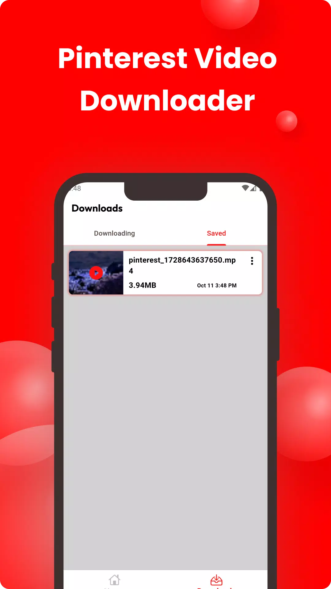 Video Downloader for Pinterest Screenshots6