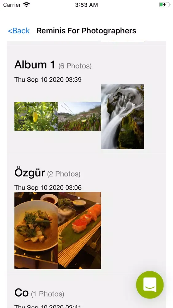 Reminis For Photographers Screenshots