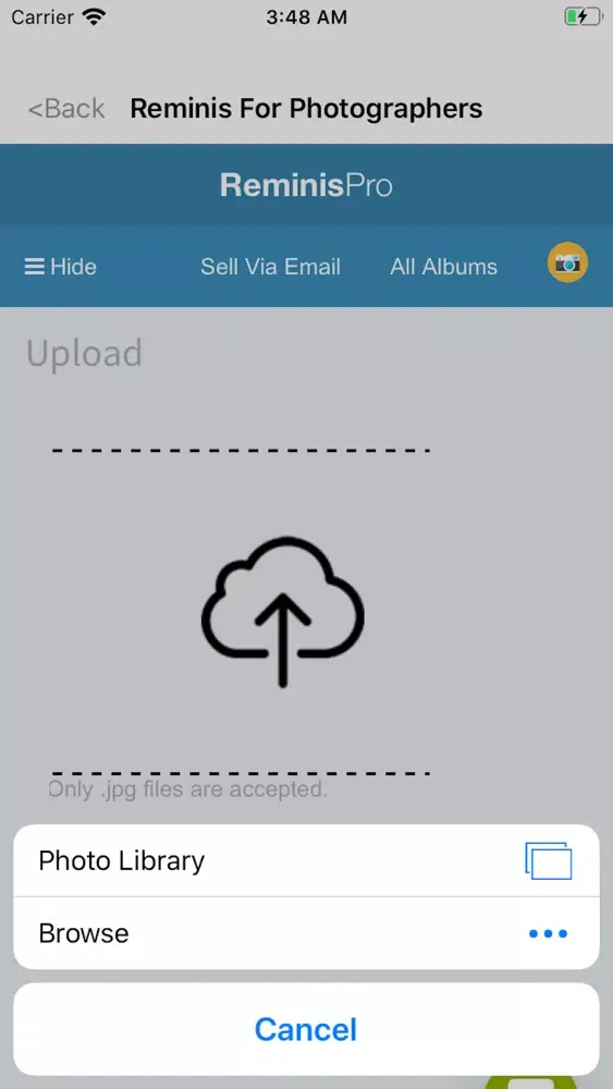 Reminis For Photographers Screenshots