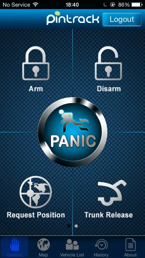 Pintrack GPS应用截图