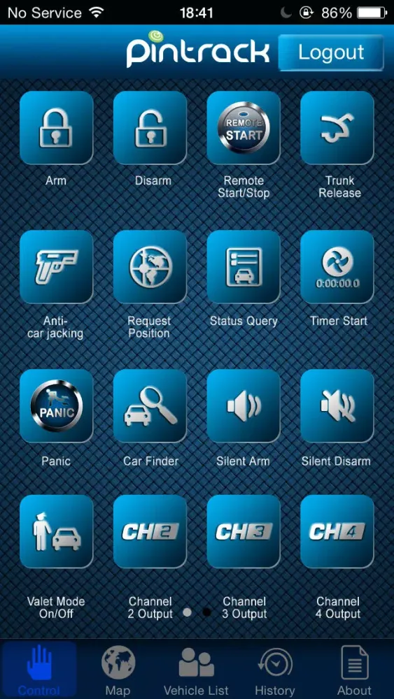 Pintrack GPS应用截图