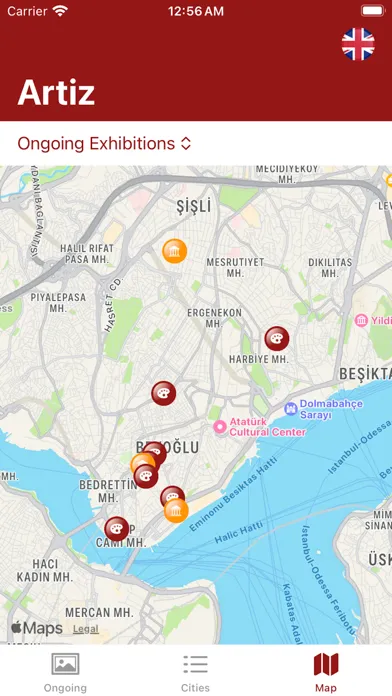 Art.iz: Art Galleries, Museums Ekran Görüntüleri