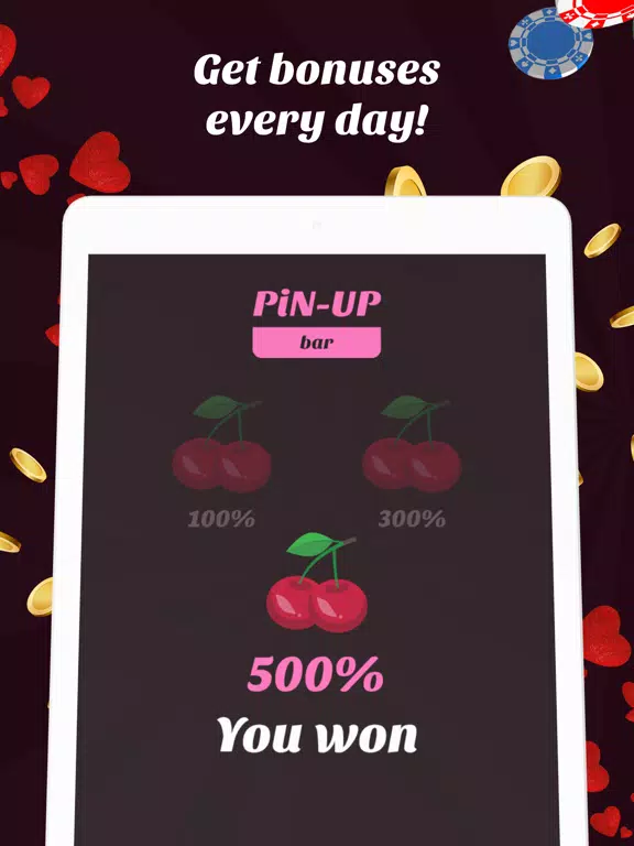 Tangkapan layar Pin-Up Bar:Pin Up Club iPad 