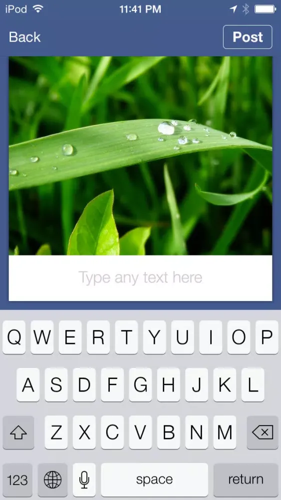 Zrzuty ekranu Viral - Upload photos and see the social effect