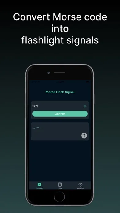 Morse Flash Signal स्क्रीनशॉट