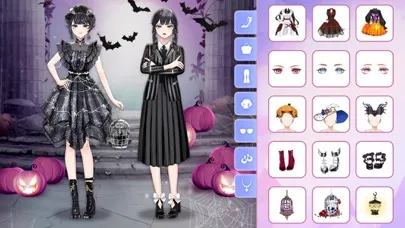 Captures d'écran de Anime Dress Up Games: Stylist