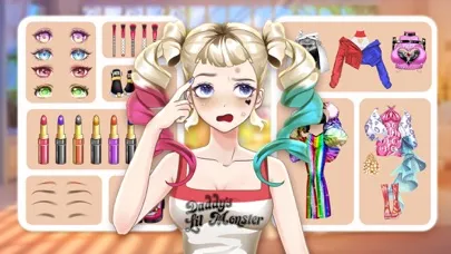 Captures d'écran de Anime Dress Up Games: Stylist