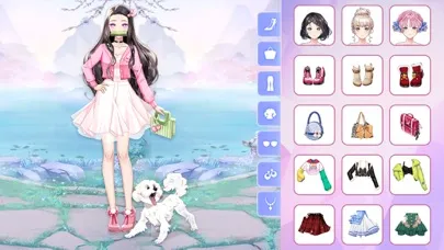 Captures d'écran de Anime Dress Up Games: Stylist