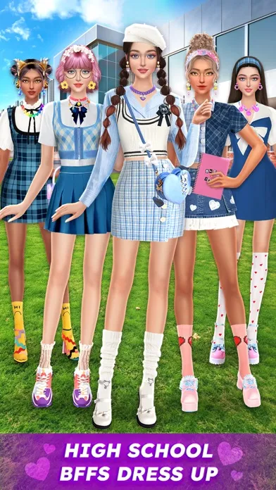 Teenager Fashion Dress Up Game スクリーンショット