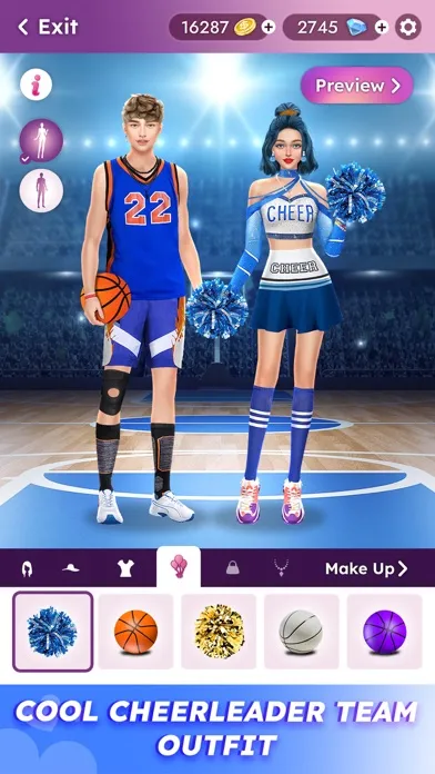 Teenager Fashion Dress Up Game スクリーンショット