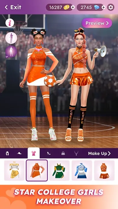 Teenager Fashion Dress Up Game スクリーンショット