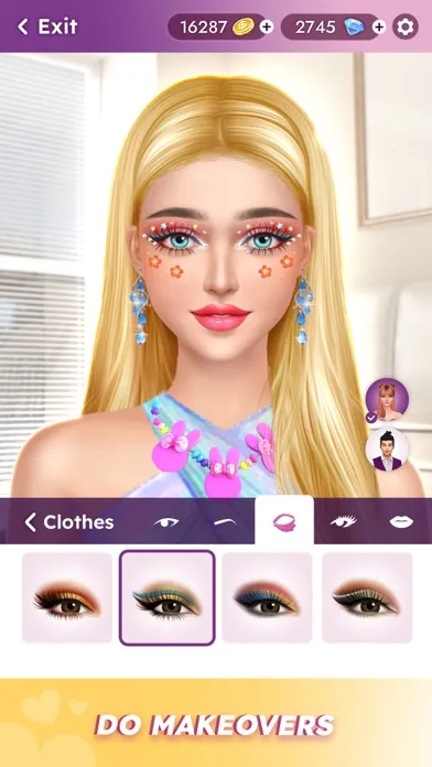 Teenager Fashion Dress Up Game スクリーンショット