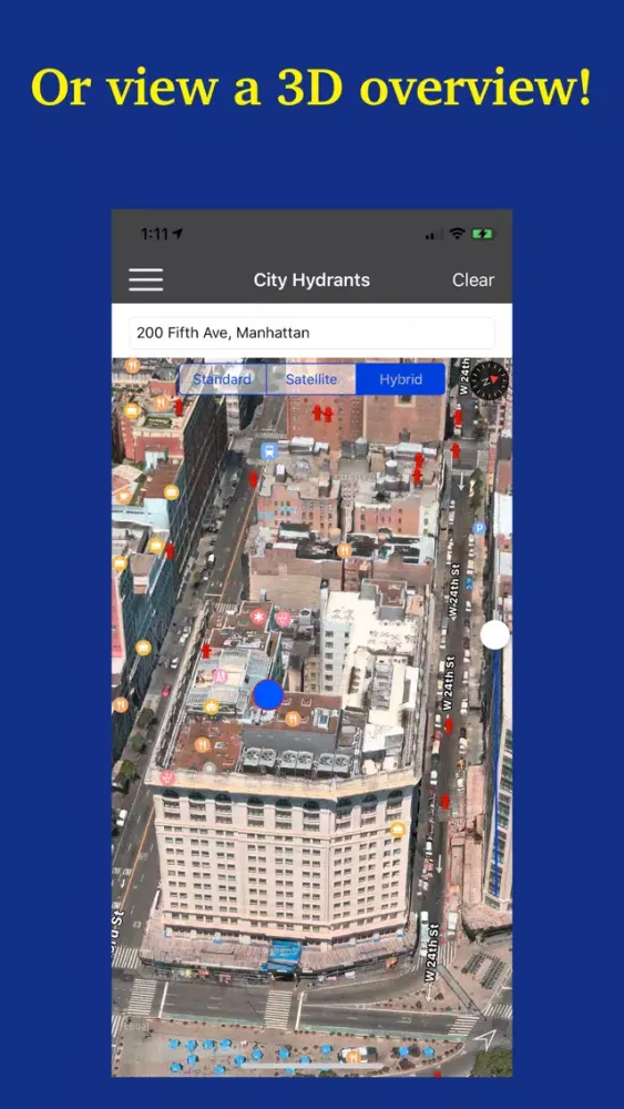 NYC Hydrant Finder سکرین شاٹس