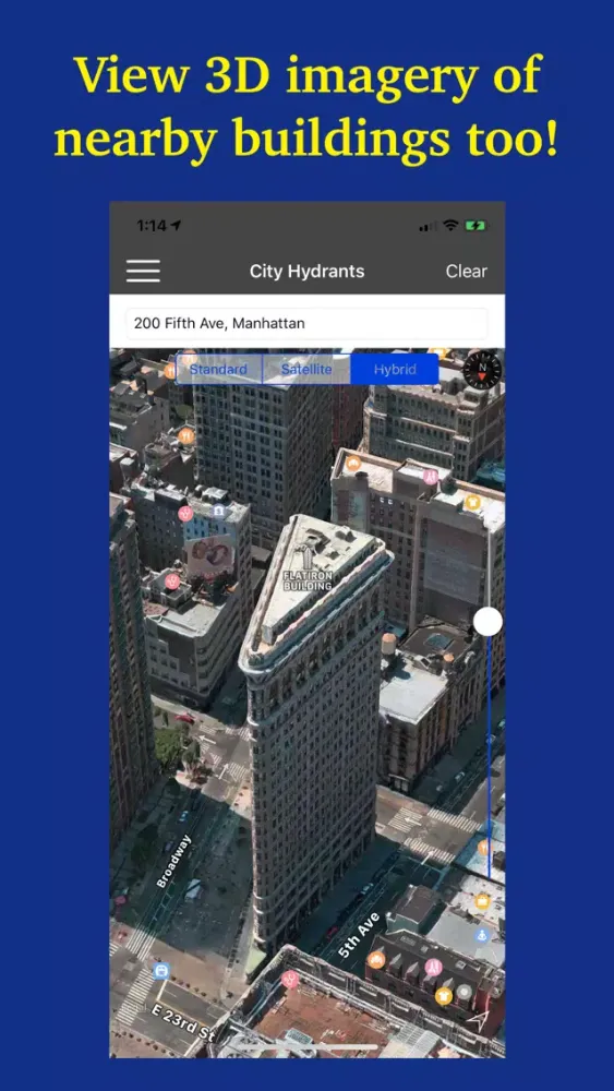 NYC Hydrant Finder سکرین شاٹس