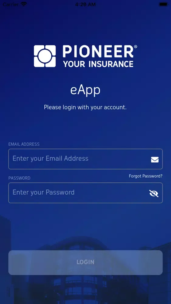 Capturas de tela do Pioneer eApp